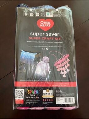Super Saver Super Craft Kit - Pink, Violet and Blue